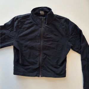 Black Active Tna Zip-Up Jacket